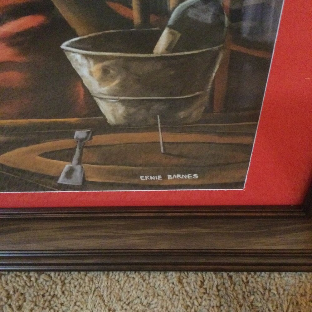 Late night dj wall art the print is 16x20 and the frame 18x24 - Picture 5 of 5